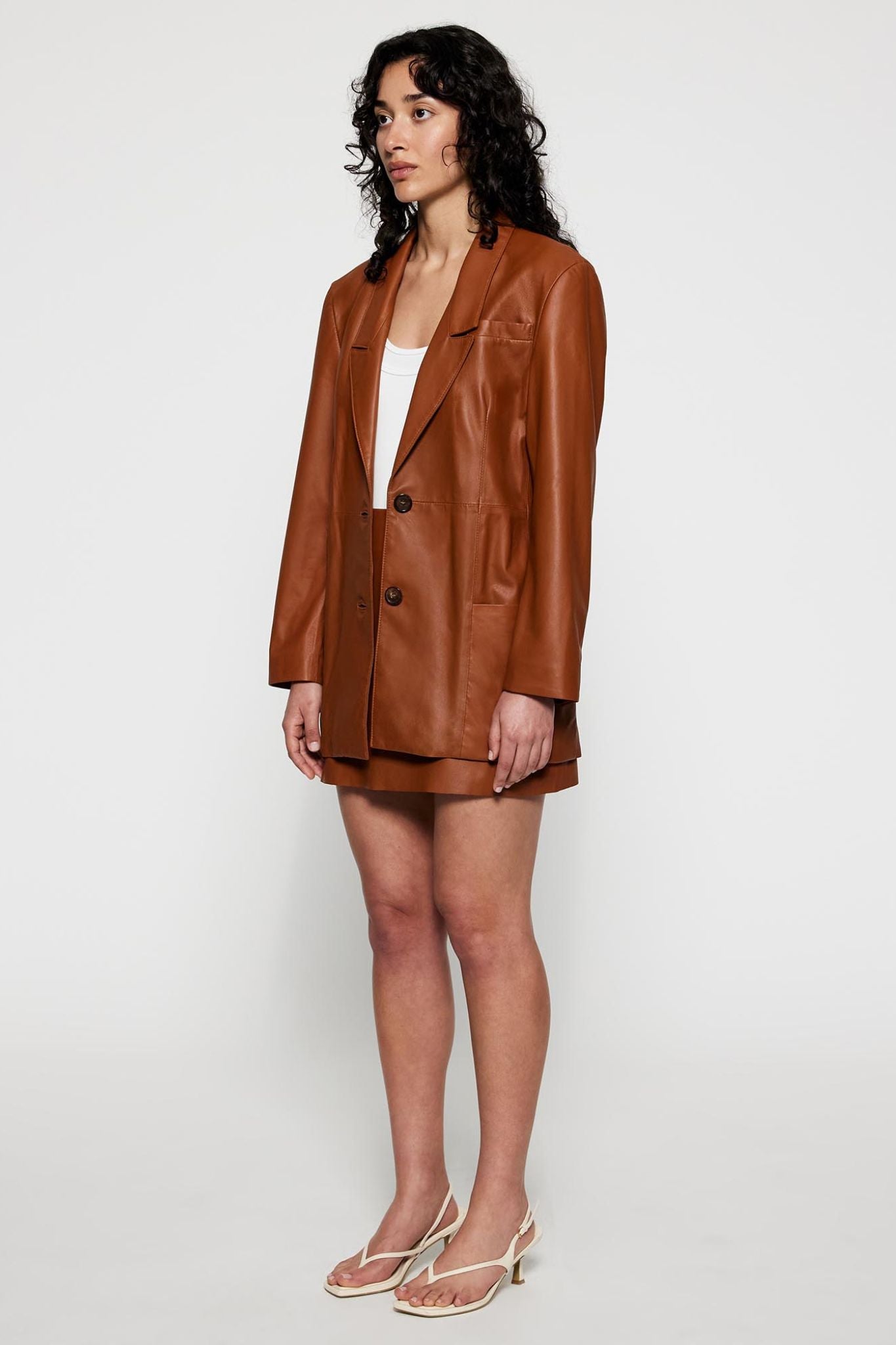 Broome Blazer Orche Leather