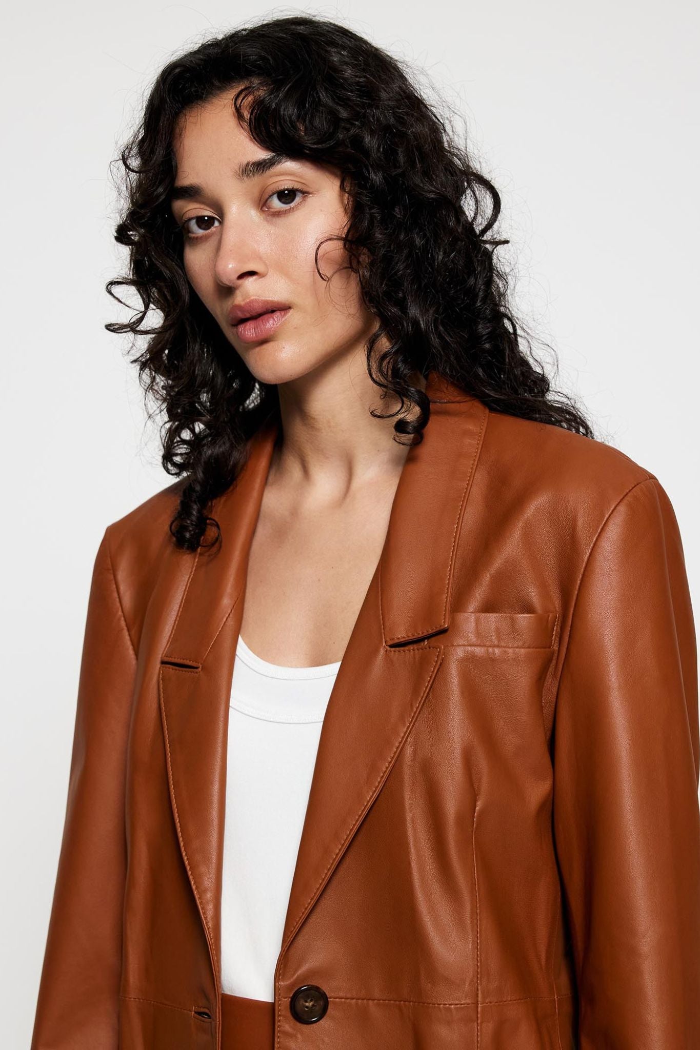 Broome Blazer Orche Leather