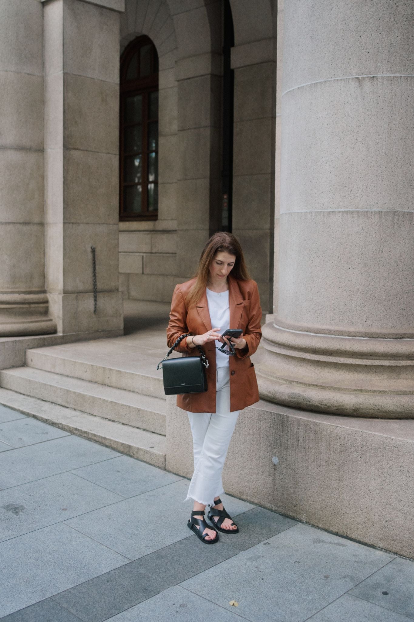 Broome Blazer Orche Leather