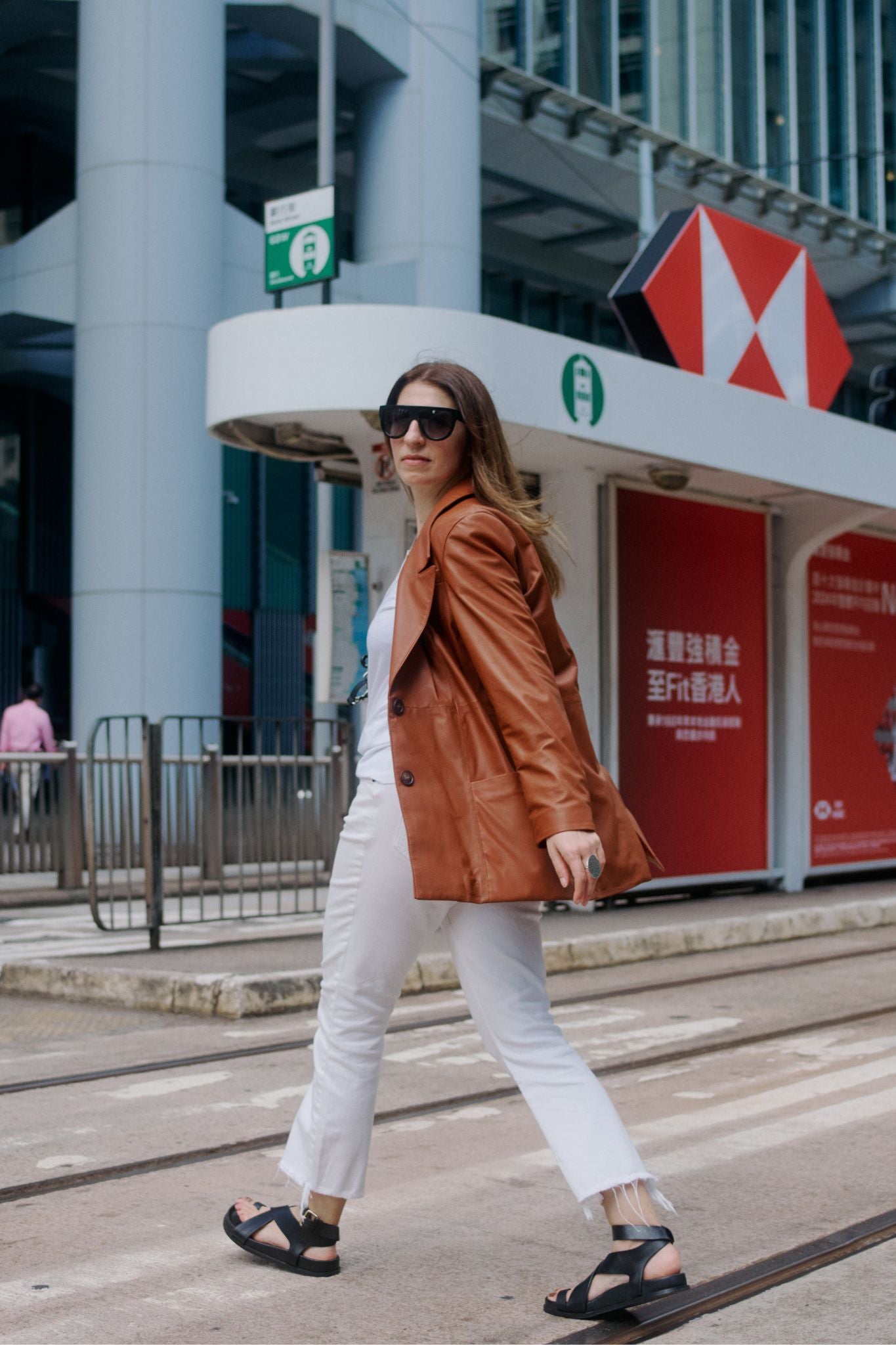 Broome Blazer Orche Leather