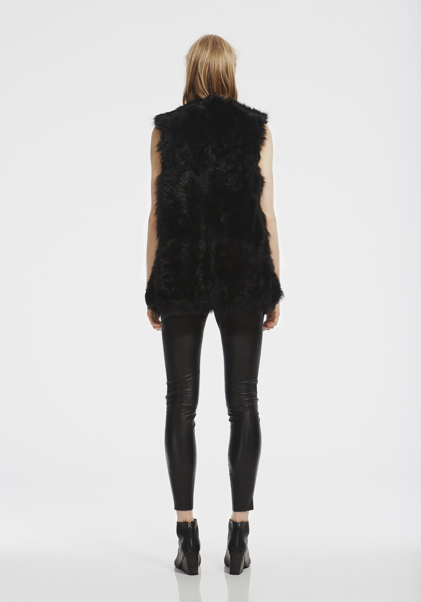 Rivington Gilet in Italian Shearling - SAMPLE