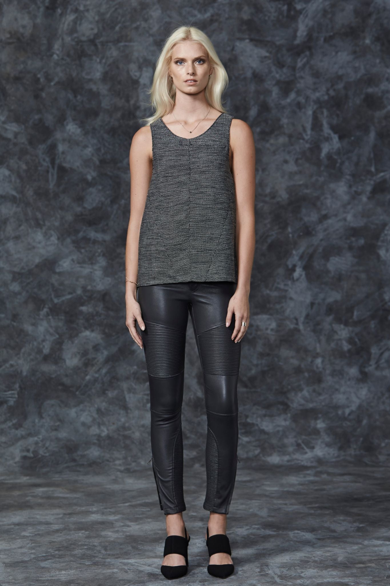 Bedford Leather Tank - SAMPLE