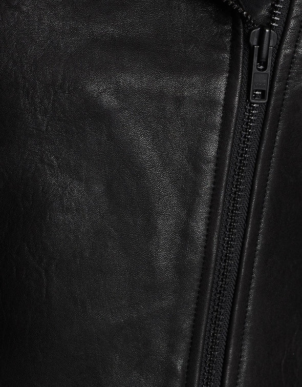 New Yorker Motor Jacket Black Leather