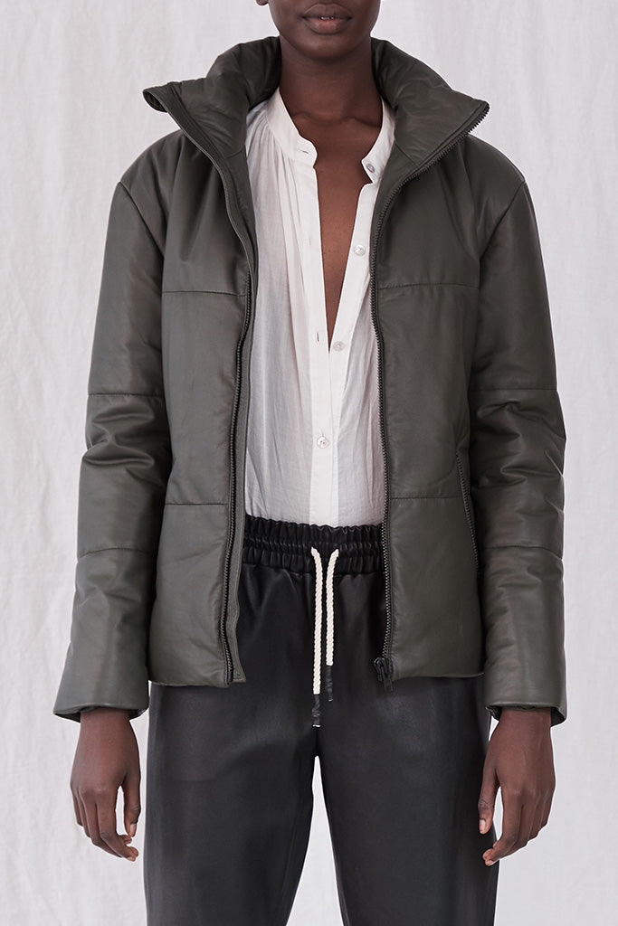 Green designer jacket best sale