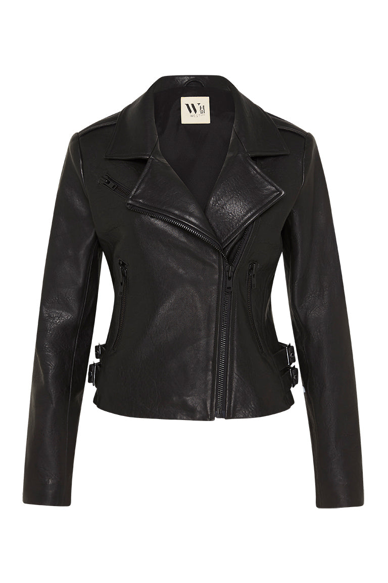 New Yorker Motor Jacket Black Leather