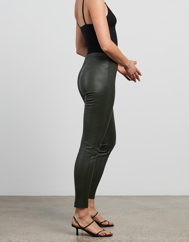Classy Faux Leather Pants | Designer LockDown